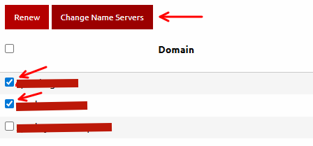 How to Change Domain Nameservers for TightHost Registered Domains